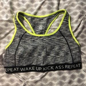 Kick ass sports bra